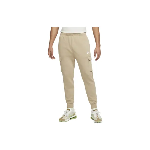 Nike Clothing Knitted Sweatpants Men Light Brown