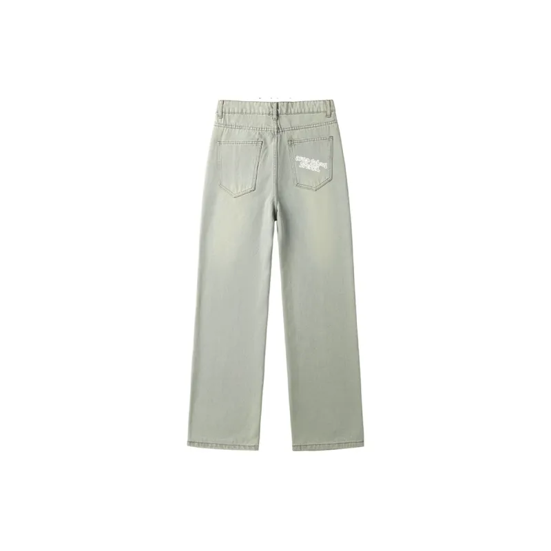 AFTER SCHOOL SPECIAL Jeans Unisex Yellow Mud-1