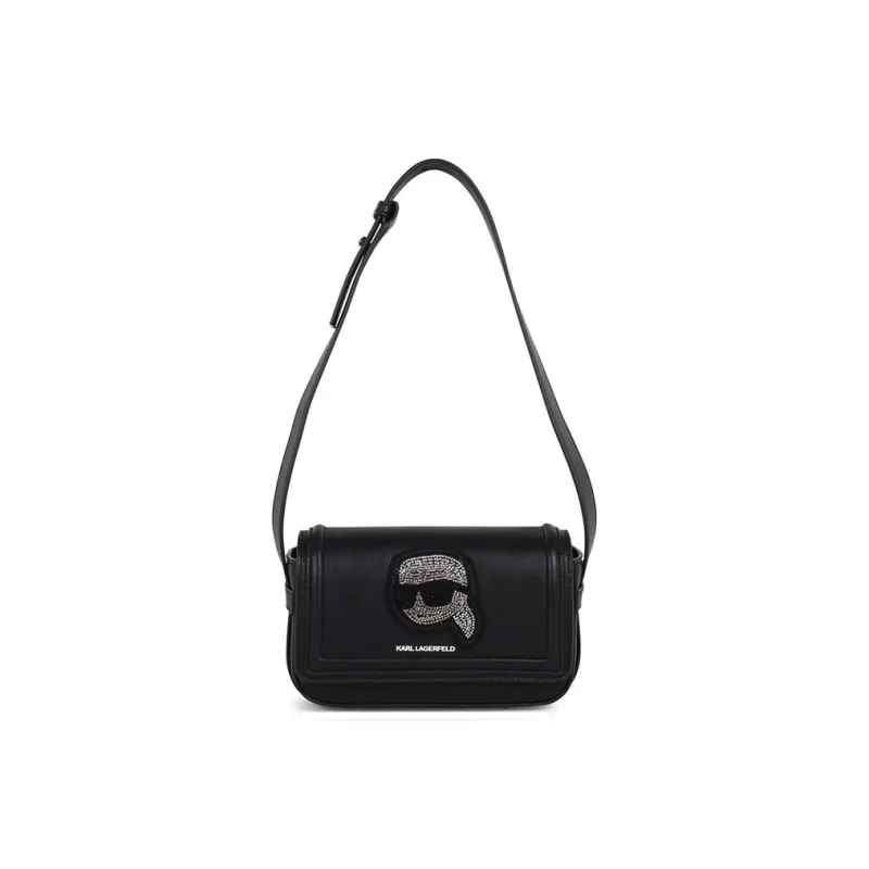 KARL LAGERFELD / Karl Lagerfeld Jeans Rhinestone Embellished Shoulder Bag-1