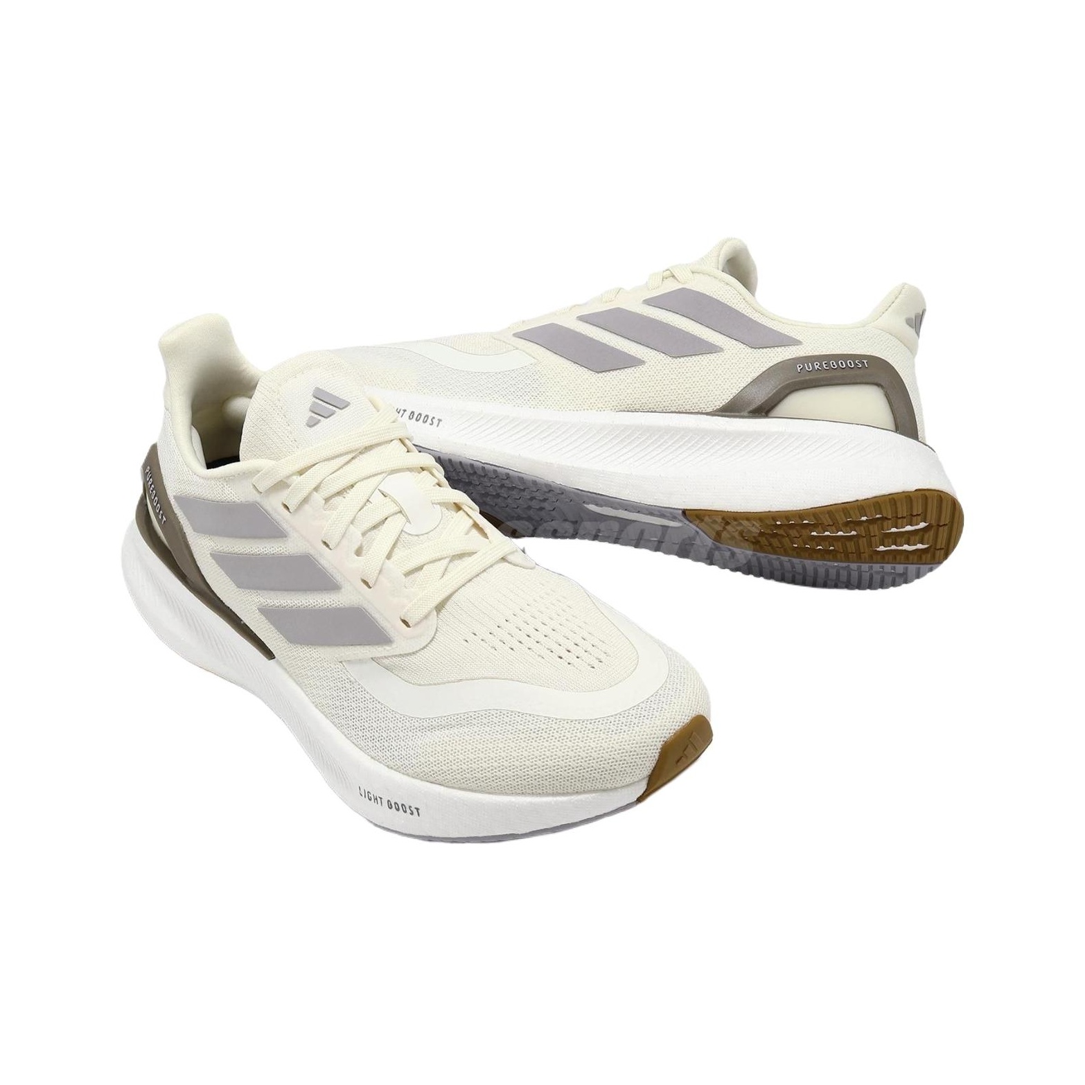 【Adidas コリア】 Pureboost 5 PureBoost 5 Women's Adidas 'Glory Grey Cyber Metallic