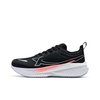 XTEP Five point Speed 2.0 Cushioning Low Top Long Distance Running Shoes Women's Black
