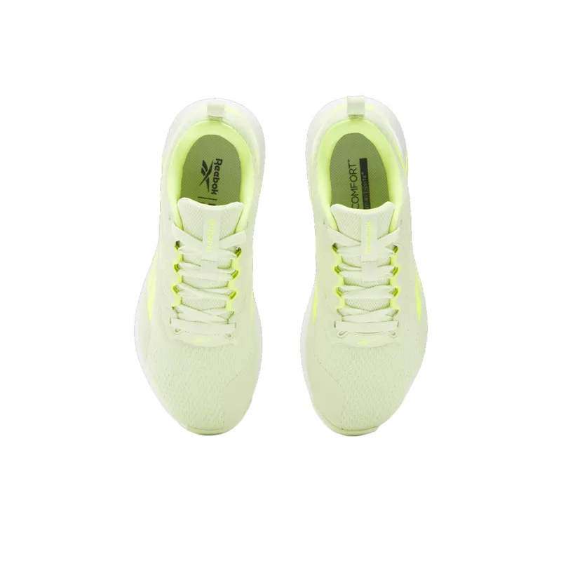 Reebok Nanofle Slip Resistant Breathable Low Top Training Shoes Women's Cyan Yellow-3