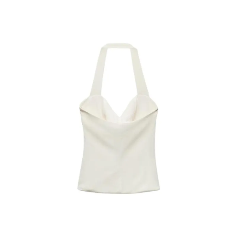 ZARA Trf Camisole Women's White-1