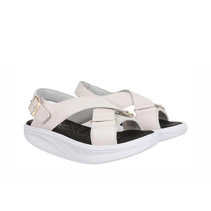 MBT Beach Sandals Women's White-2