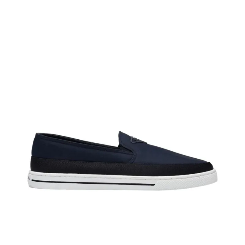 PRADA Nylon Slip-On 'Ultramarine'-1