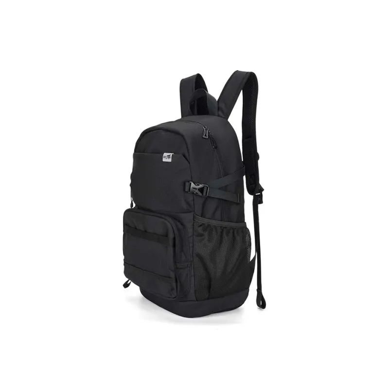 XTEP Nest Fabric Backpack Unisex Black-0