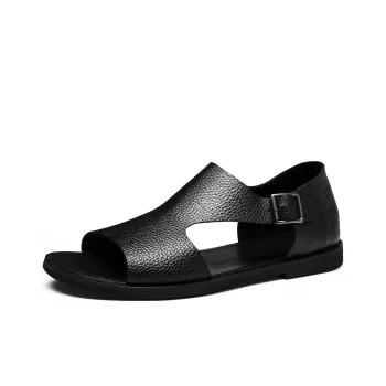 CHINT Beach Sandals Men Black