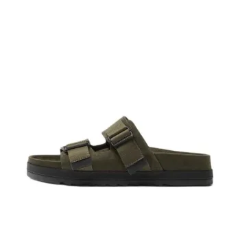 ZARA Slide Slippers Men's Green