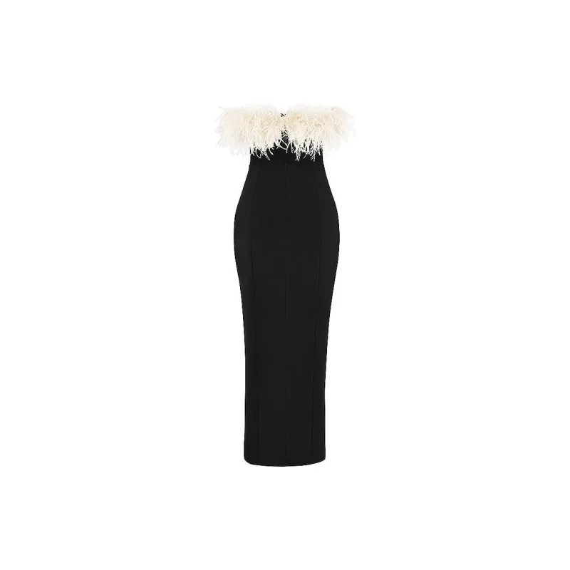 HOUSE OF CB Sarai Evening Dress Women's BLACK/Black-1