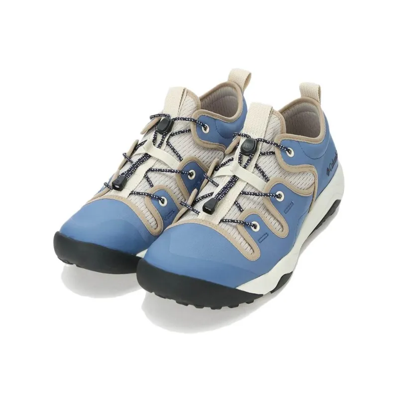 Columbia Anti-Slip And Wear-Resistant Breathable Low-Top Casual Shoes Unisex Blue Beige-3