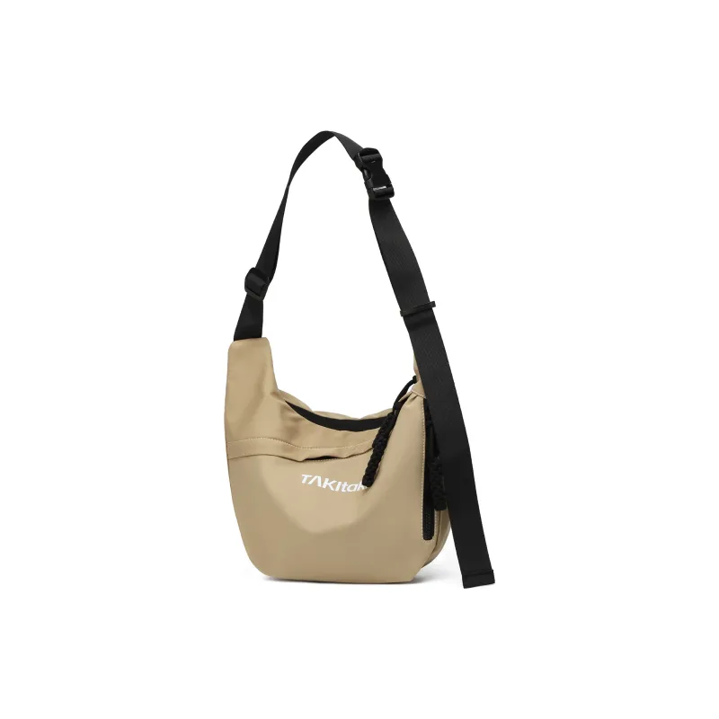 TAKI Oxford Dumpling Bag Handbag Shoulder Bag Medium Size Unisex Black/White/Khaki-13