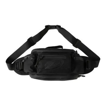 Yalu Oxford Crossbody Bag Regular Unisex Black/Black-Orange/Black White/Orange/Green