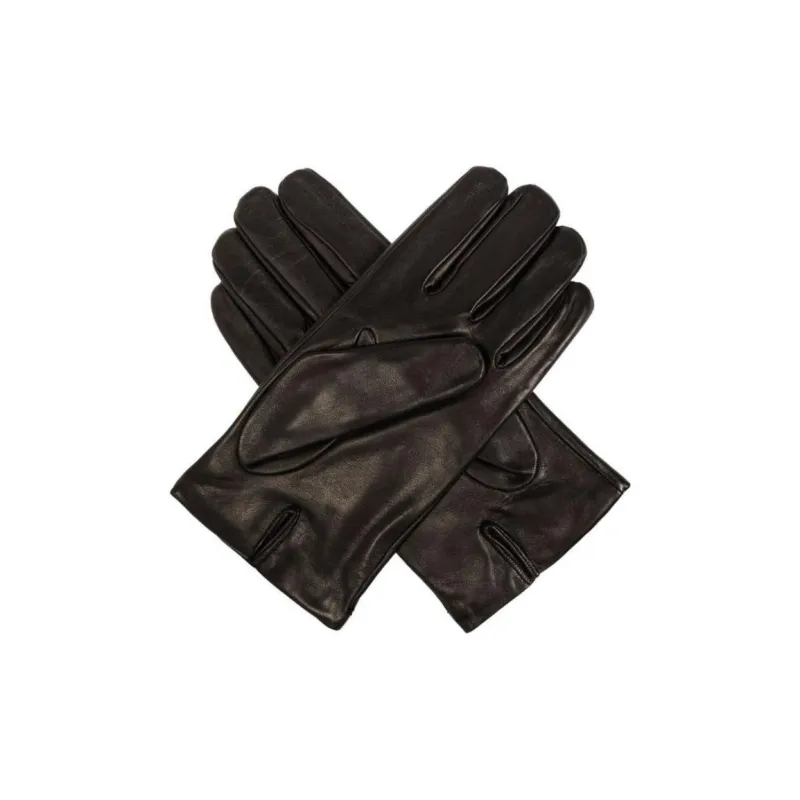 MOSCHINO Leather Other Gloves Women's Black-2
