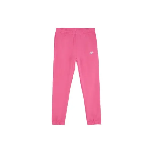 Nike Knitted Sweatpants Men Rose Red