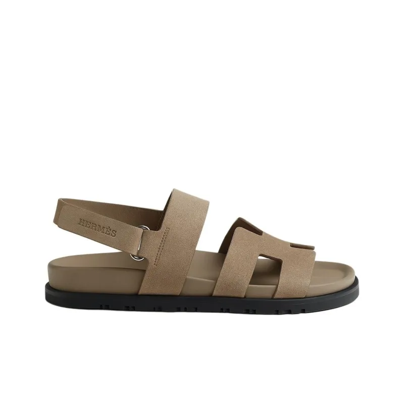 HERMES Genius Strap Sandals Women's Sandy Beige-1