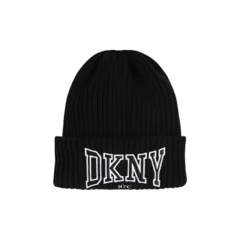 DKNY Logo appliquéd Beanie