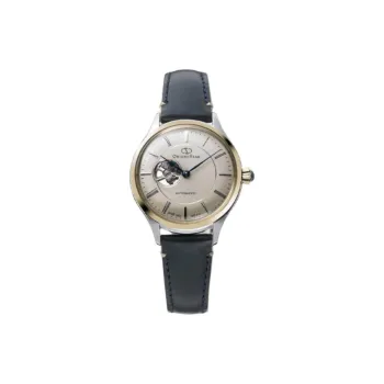 ORIENT STAR Mechanical Movement Cowhide Strap Watch 30.5mm Women's Watch Yellow Watch Dial