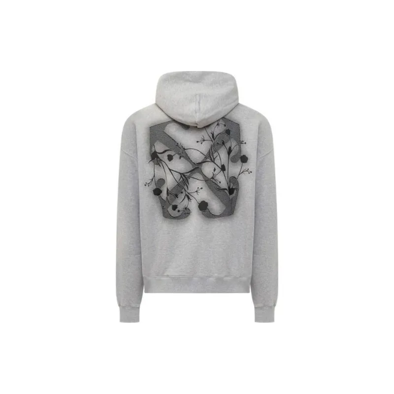 OFF WHITE Flower Arrow Skate Hoodie-1