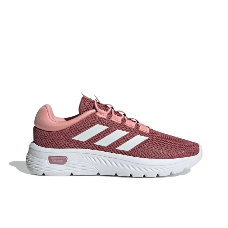 Adidas Cloudfoam Comfy Preloved Crimson Cloud White Semi Pink Spark Women's-1