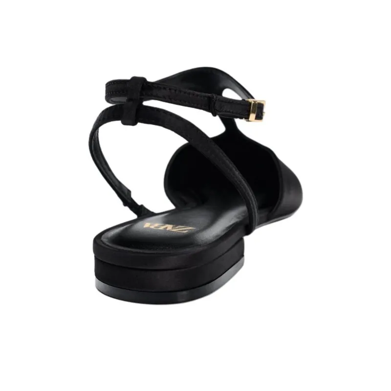 ZARA Casual Single Shoes Women's Black-3