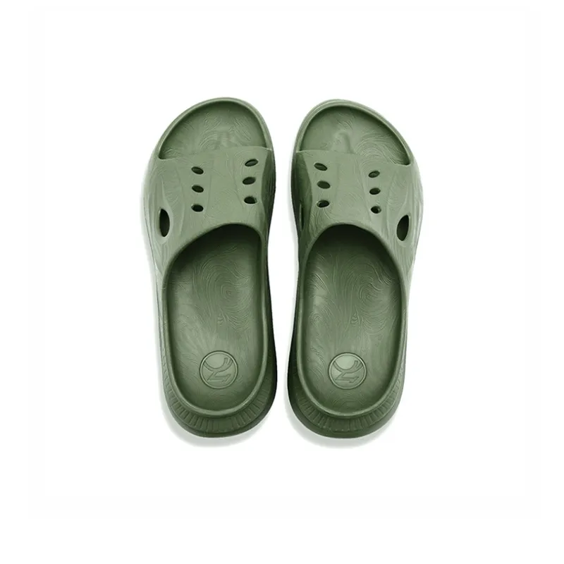 ENBO Quiet Slide Slippers Men's Avocado Green-3