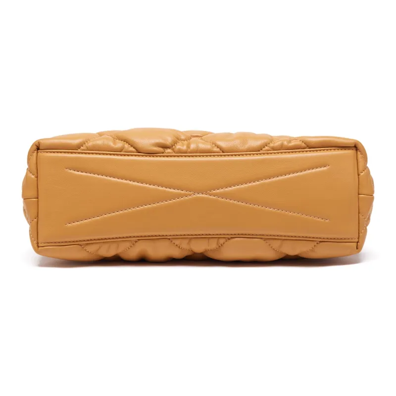 Montagut Sheepskin Chain Bag, Shoulder Bag Regular Women's Ecru/Light Green/Stone Gray/Acorn/Ice Coffee/Yellow/Black-27