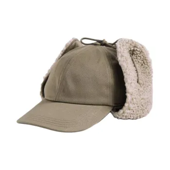Burberry Wool Blend Trapper Hats Men's Green