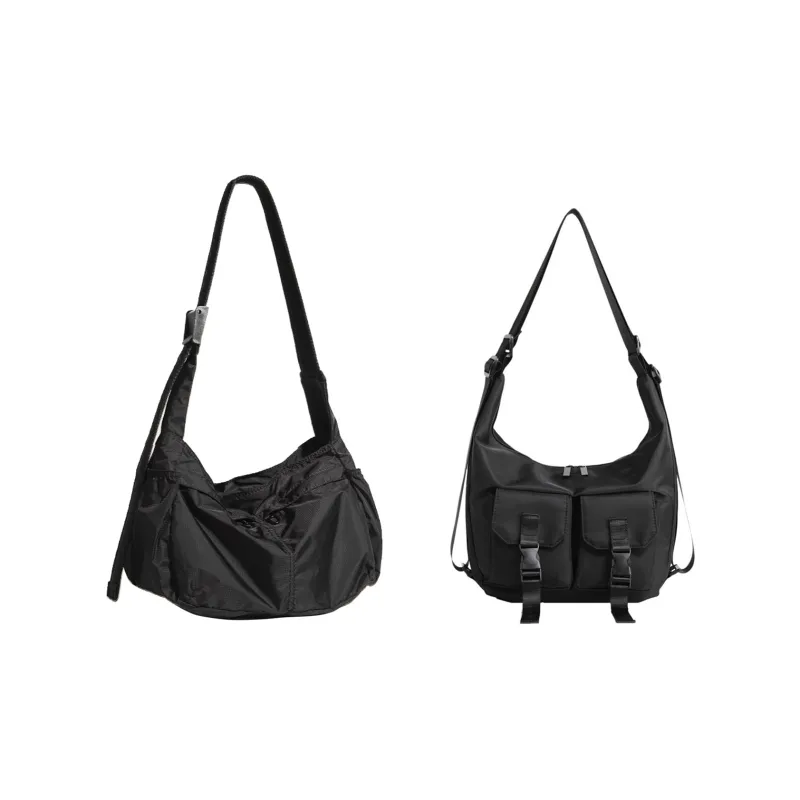 TAKI Oxford Shoulder Bags Regular Unisex Black/Gray-20