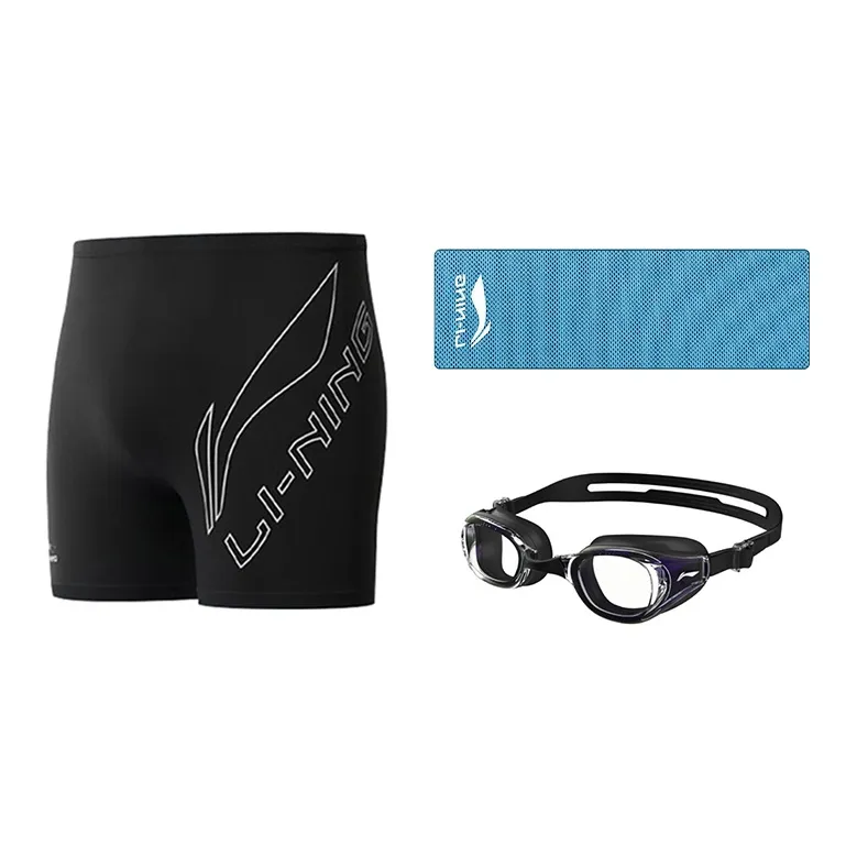 LiNing Swimming Sets Silicone Pool Men's-3