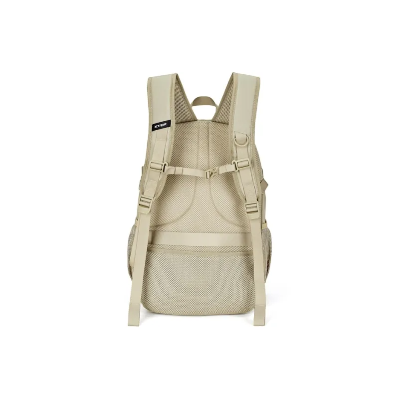 XTEP Nest Fabric Backpack Regular Unisex Khaki-2