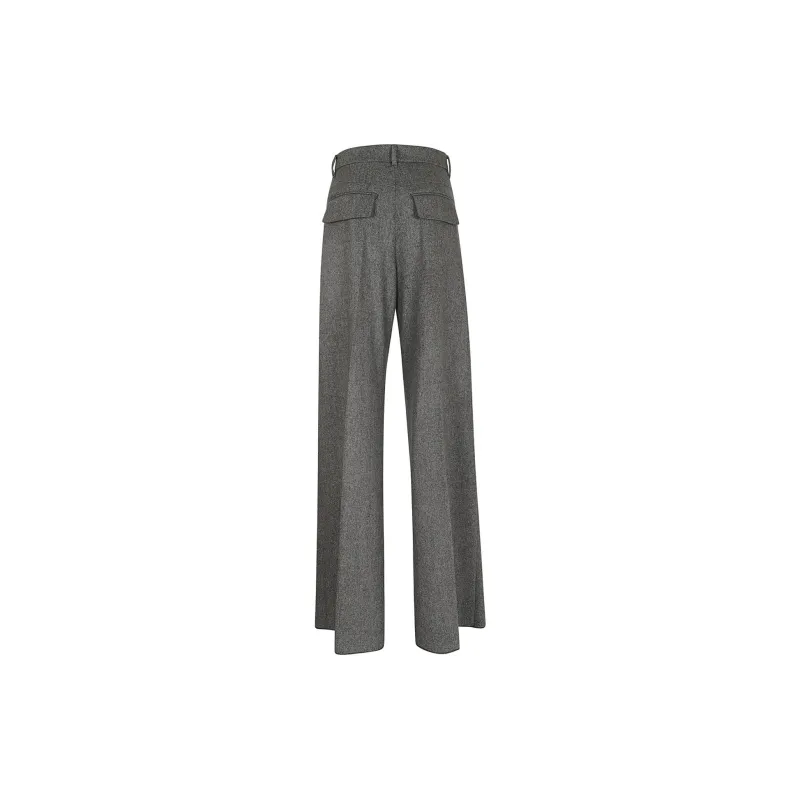 SportMax 'S Max Mara Wide Leg Tweed Trousers-1