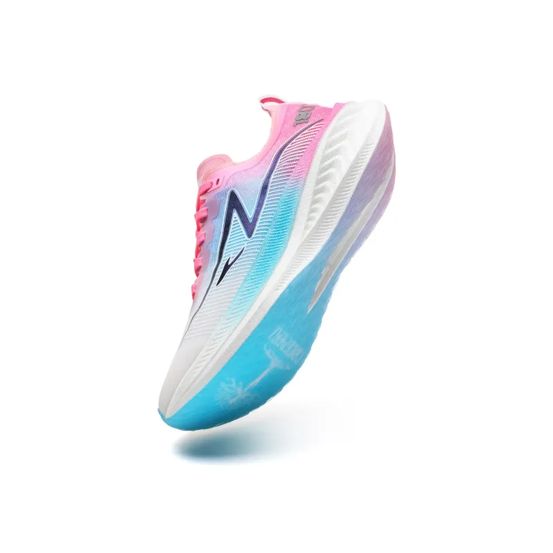 TREEPERI Running Shoes Unisex Low Top Pink/Blue/White-5
