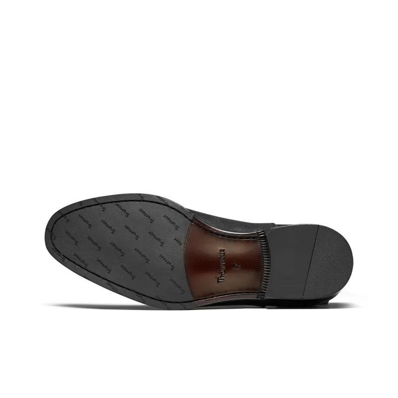 TRUFFAUT British Business Three Headed Dress Shoes Men's Iron Gray-4