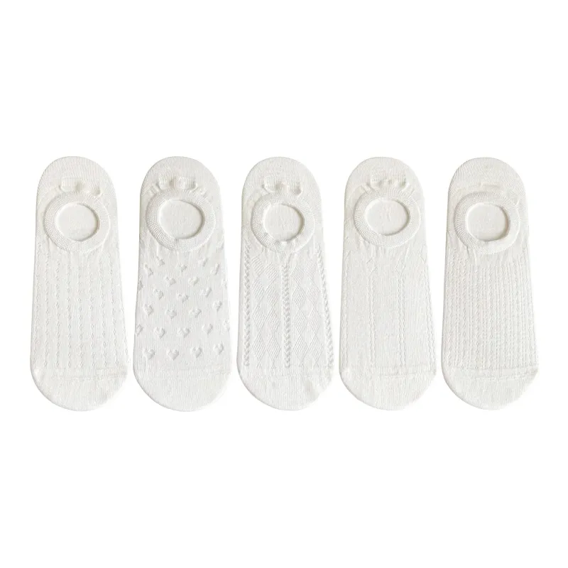 XXLLG No Show Socks Women's 5 Pack-0