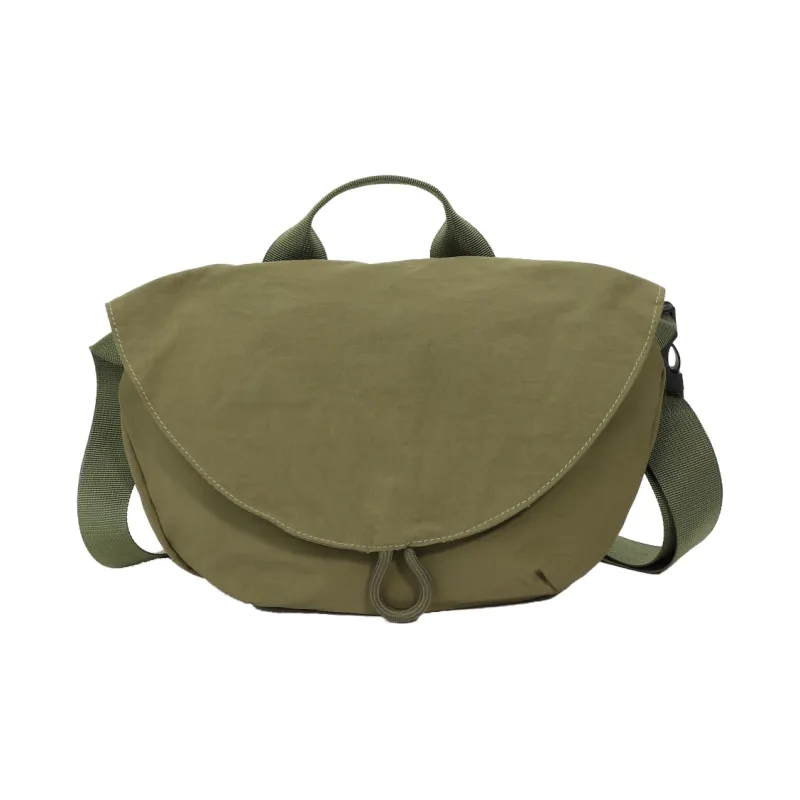 Single Warehouse Nylon Fabric Fanny Pack Unisex Ecru/Black/Purple/Khaki/Green-25
