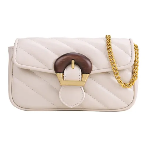 Carksky PU Shoulder Bag Handbag Shoulder Bag Regular Women's Ecru/Black/Caramel