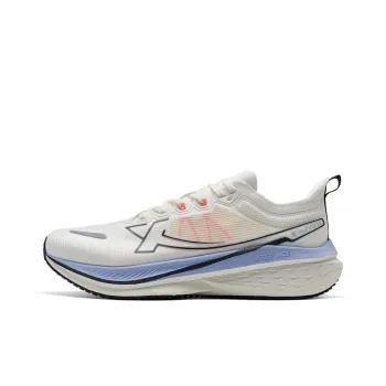 XTEP Five-point Speed 2.0 Cushioning Low-Top Running Shoes Women's Canvas White/Black