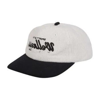 SPORTY & RICH Cotton Baseball Caps Men's White