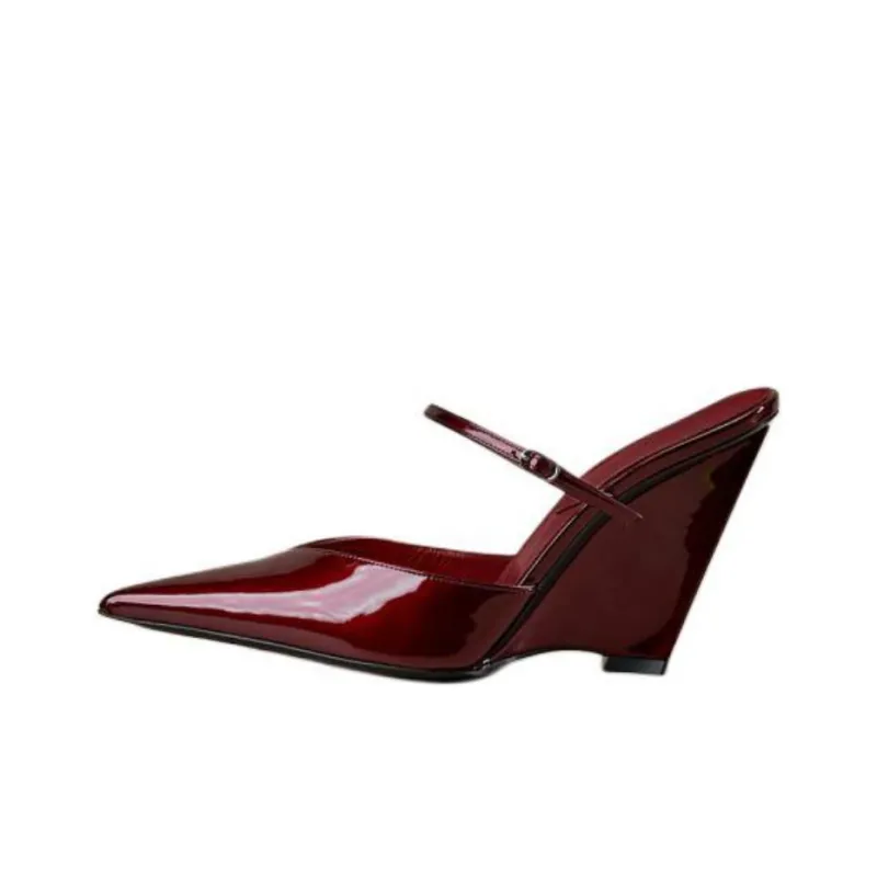 D'ACCORI Wrap-toe Slippers Women's Red-0