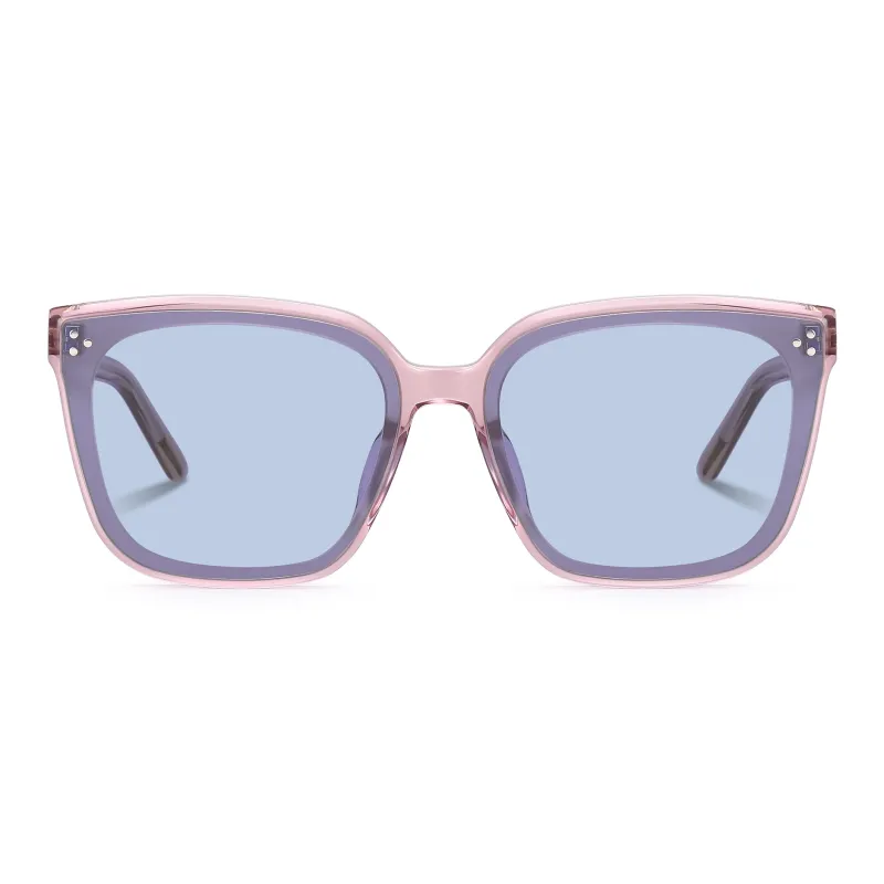 SUYAN Plate Frame Square Sunglasses Unisex-14