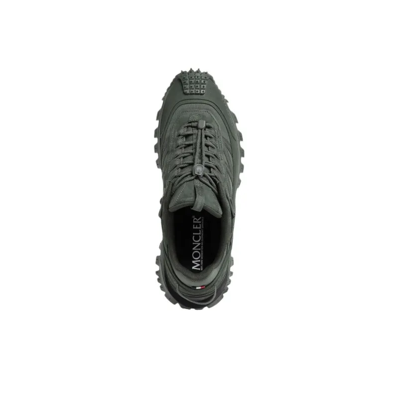 Moncler Trailgrip GTX Low Top Casual Shoes 4.5cm Men's Dark Green-2