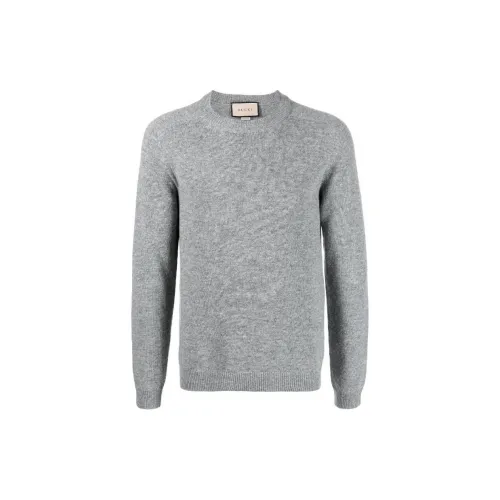 GUCCI Sweaters Men Gray