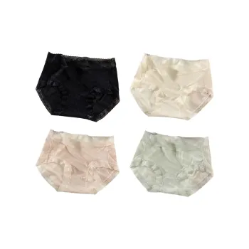 PLANDOO Underpants Women's 4 Pack