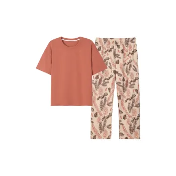 MIIOW Cool One Summer Series Pajama Set Women's Orange Red