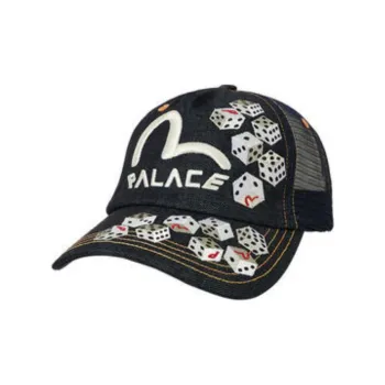 PALACE X Evisu Dice Mesh Trucker