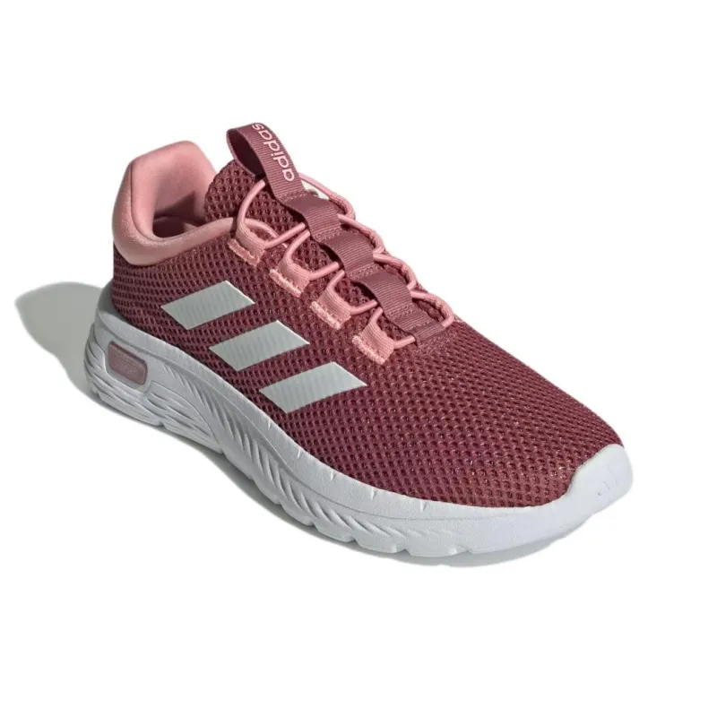 Adidas Cloudfoam Comfy Preloved Crimson Cloud White Semi Pink Spark Women's-2