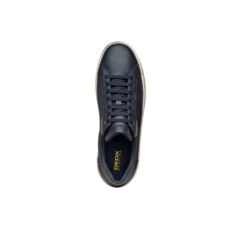 GEOX Anti Slip Wear Resistant Low Top Skateboard Shoes Men's Black-4
