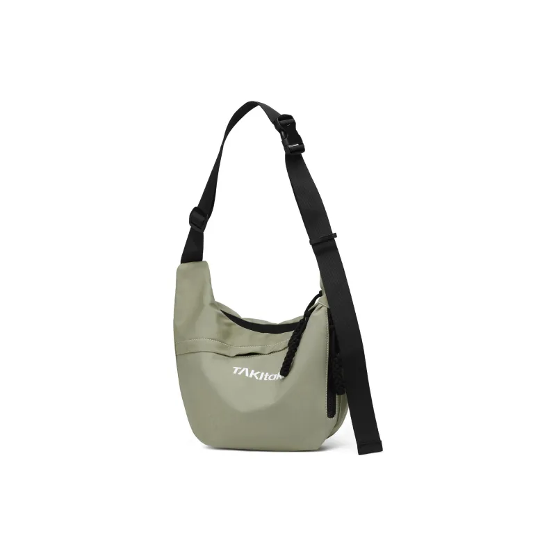 TAKI Oxford Dumpling Bag Handbag Shoulder Bag Medium Size Unisex Black/White/Khaki-19