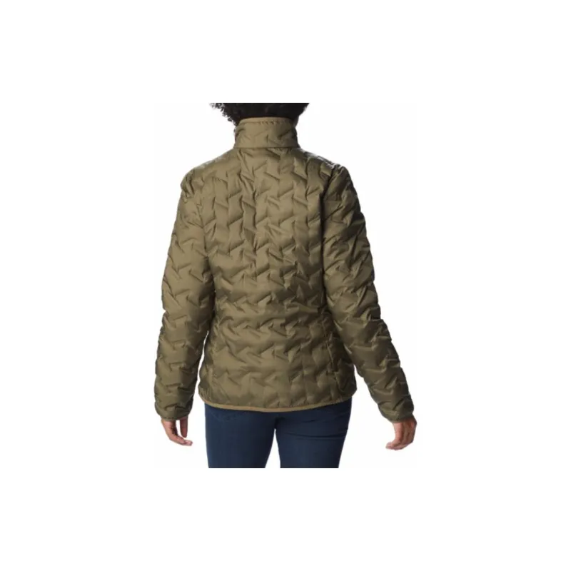 Columbia Delta Ridge Down Jacket Women's Green-1