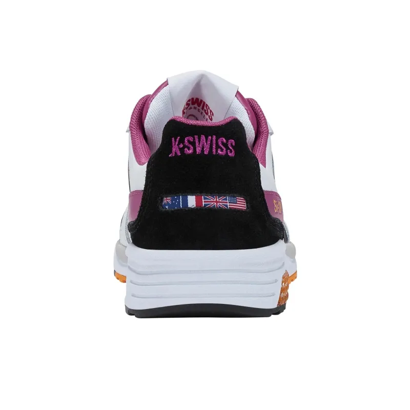 KSWISS Si 18 RANNELL Anti Slip Wear Resistant Low Top Skateboard Shoes Women's Fuchsia-5